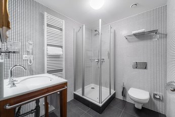 EA Hotel Tereziansky dvur**** - Single room - bathroom