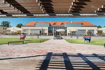 EA Hotel Tereziánský dvůr**** - pohled na terasu s párty stany